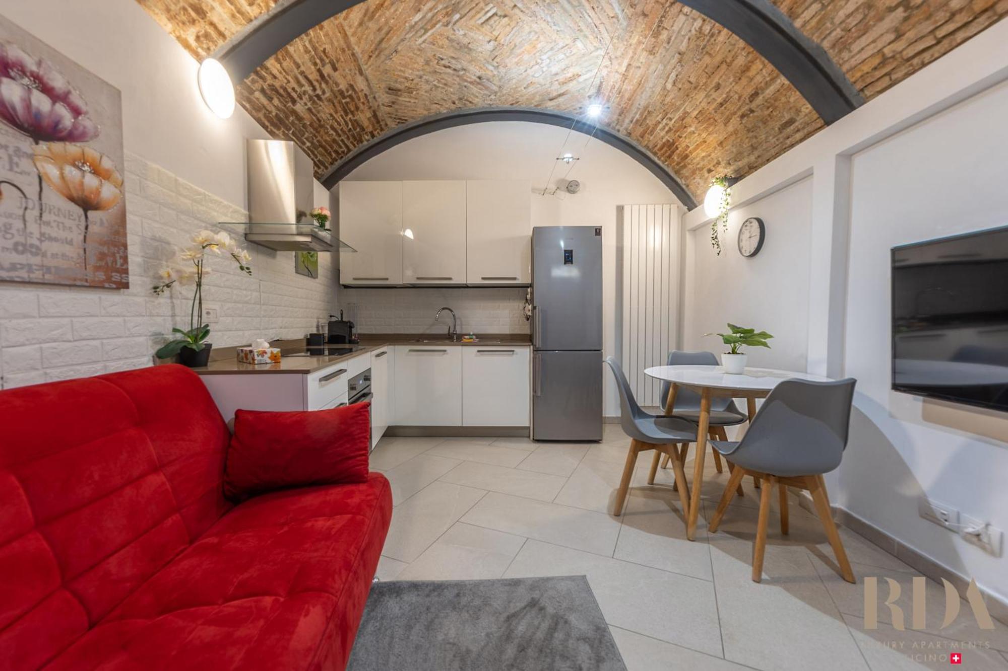 Il Rustico Rda Luxury Apartments Lago Parking Mendrisio Kültér fotó